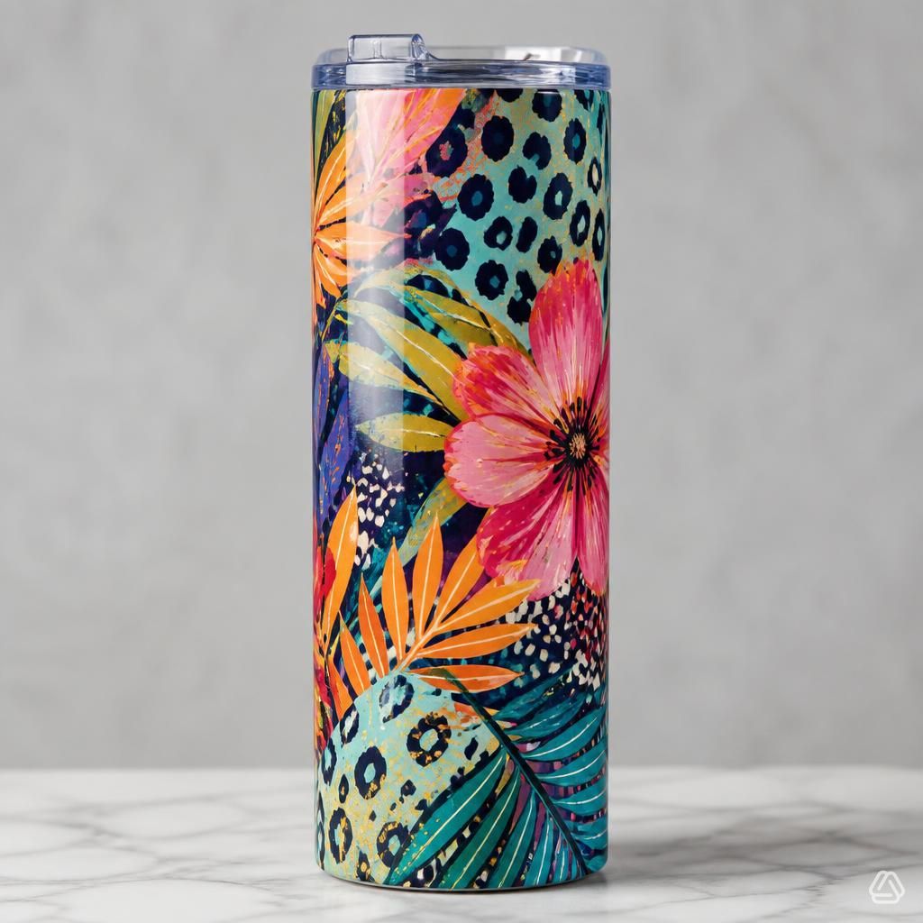 Custom Skinny Sublimation Tumbler