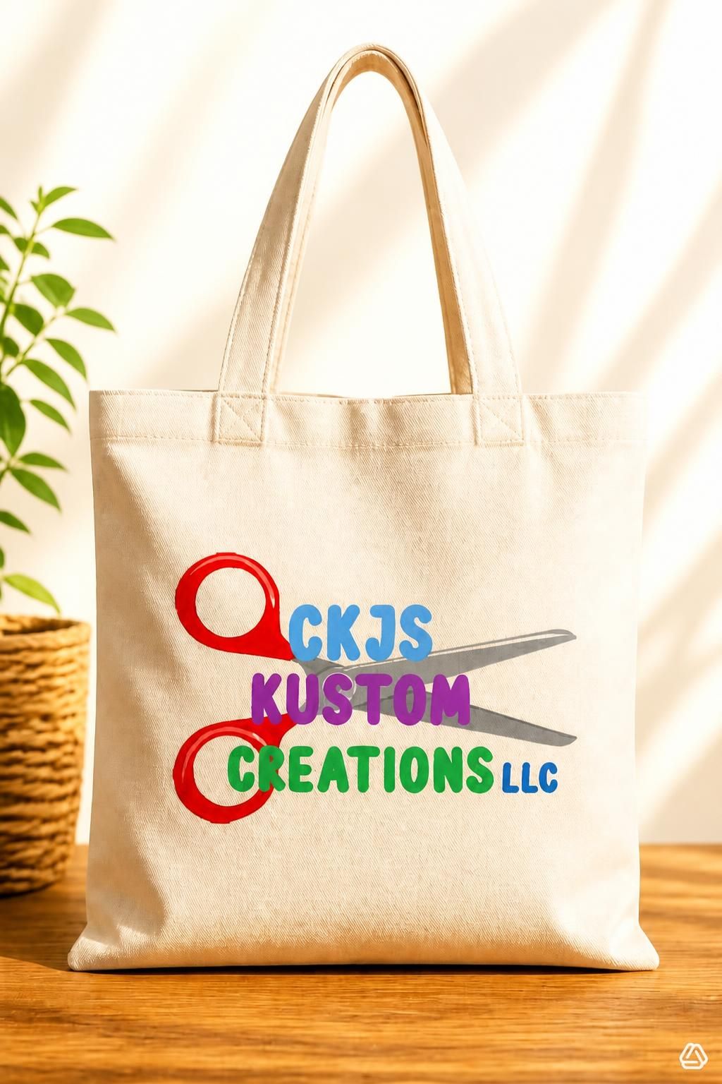 Custom Medium Canvas Tote Bag